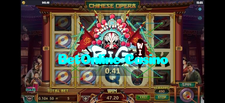 available types of BetOnline Casino bet including pre-match live express and system bets