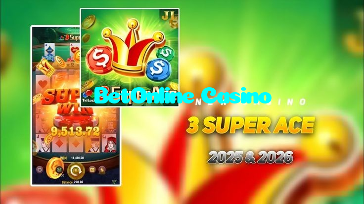 BetOnline Casino casino presented on mobile device in Pakistan with slots and live games